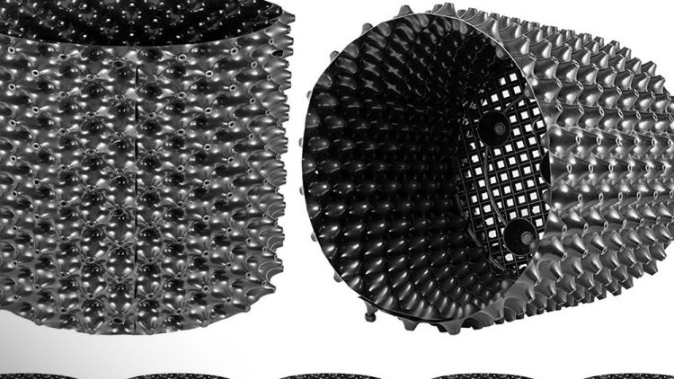 Bầu nhựa ươm cây V6 Bầu nhựa ươm cây V6 sau khi lắp ghép