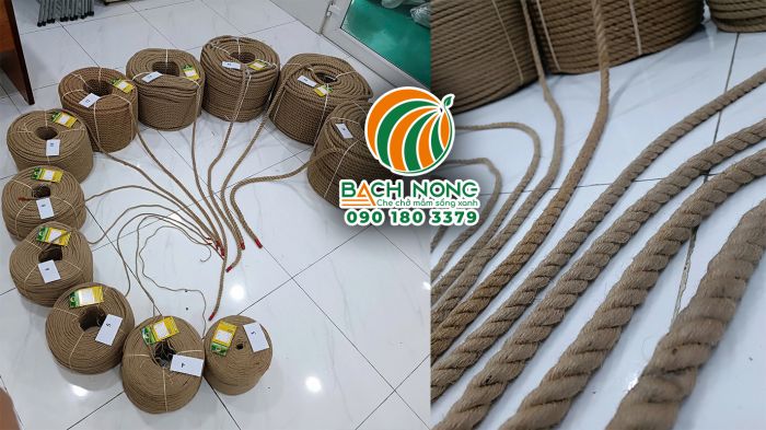 Các cuộn dây đay từ nhỏ đến to dễ phân biệt