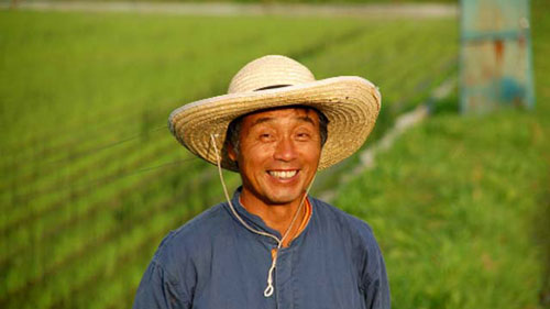 lão nông Takao Furuno nổi tiếng với phương pháp canh tác độc đáo