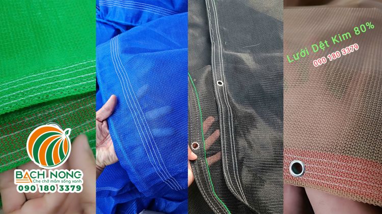 Các màu sắc phổ biến của lưới che nắng ngoài trời Đài Loan