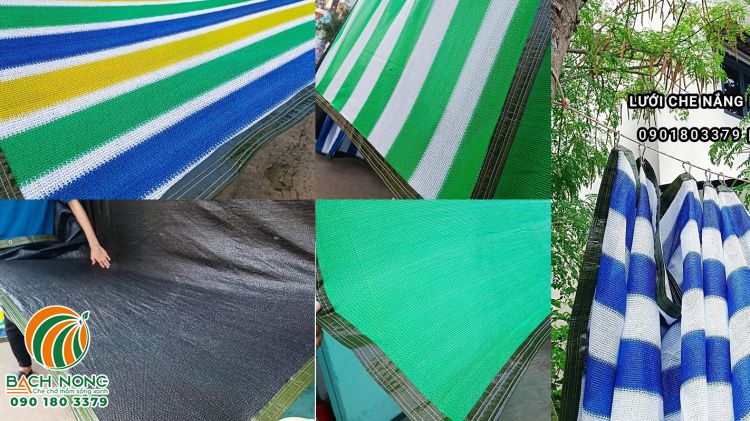 Các màu sắc của tấm lưới sợi dẹt mật độ 90% được cắt tấm may viền + đóng khoen