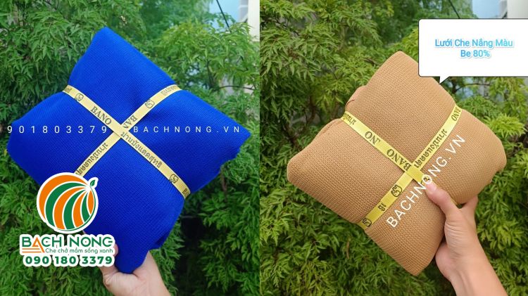 Đóng gói lưới che nắng dệt kim giao cho khách sỉ và lẻ