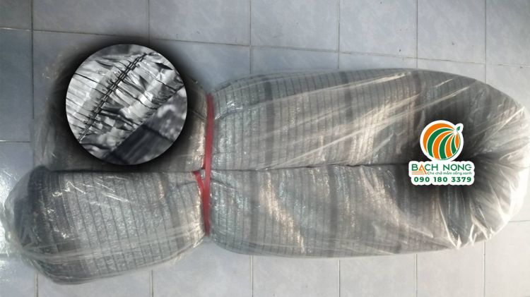 Dòng lưới che nắng màu xám bạc giúp giảm nhiệt độ hiệu quả cao