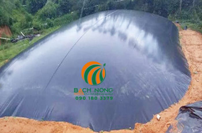 Xử lý chống thấm cho hầm biogas bằng màng HDPE