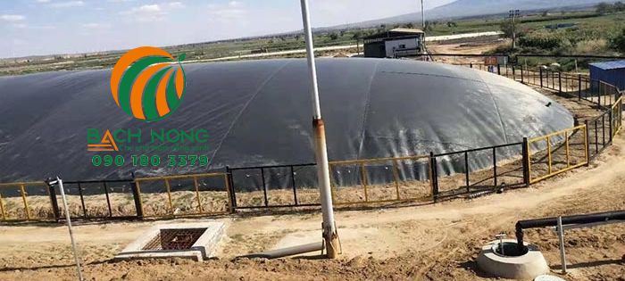 Màng HDPE duy trì sự ổn định của hầm biogas
