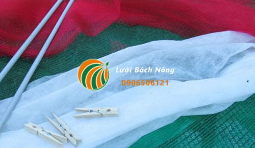 Sử dụng lưới che nắng cho vườn rau